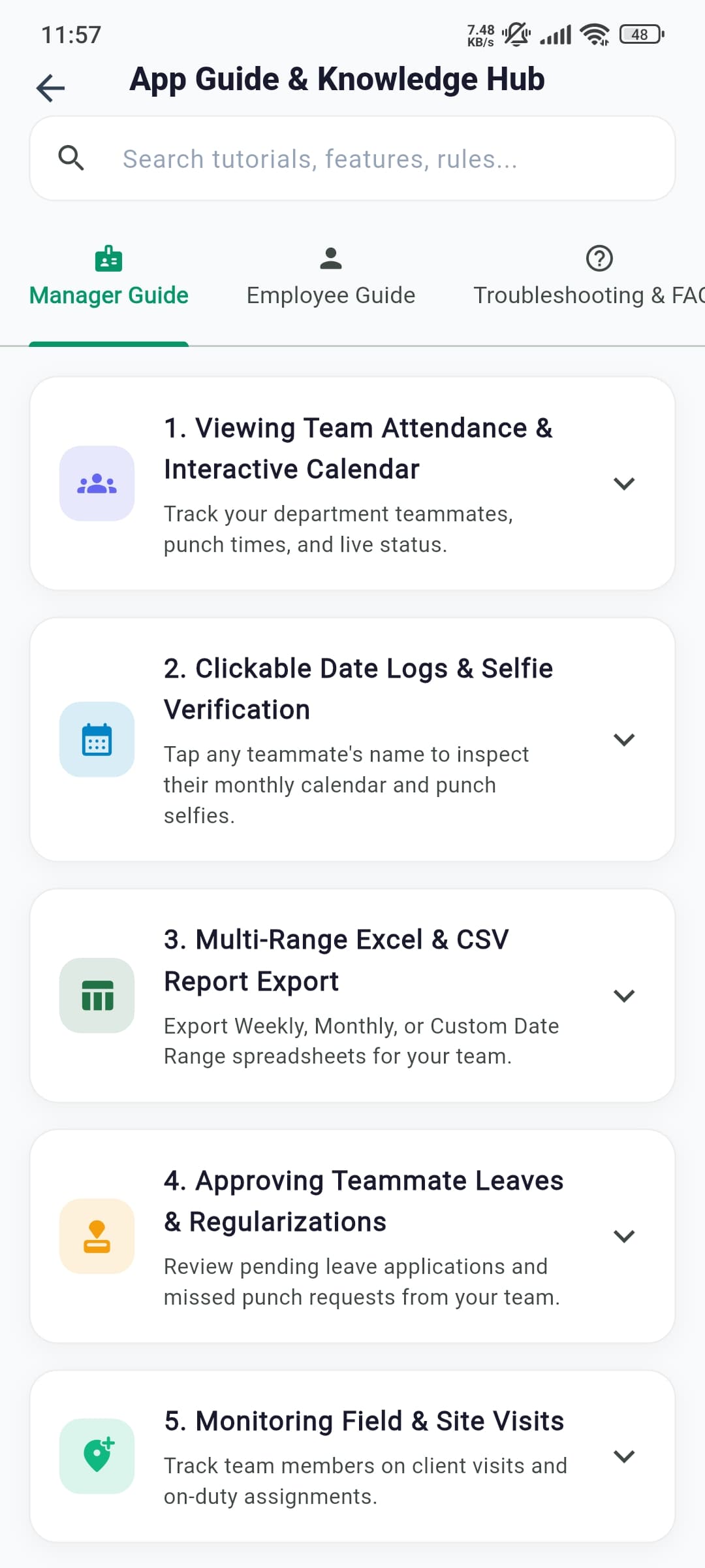 Mobile Knowledge Hub